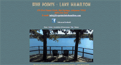 Desktop Screenshot of fivepointslakehamilton.com